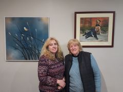 Mother and daughter artistic duo