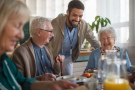 Benetas has introduced breakfast buffets at its aged care homes. 